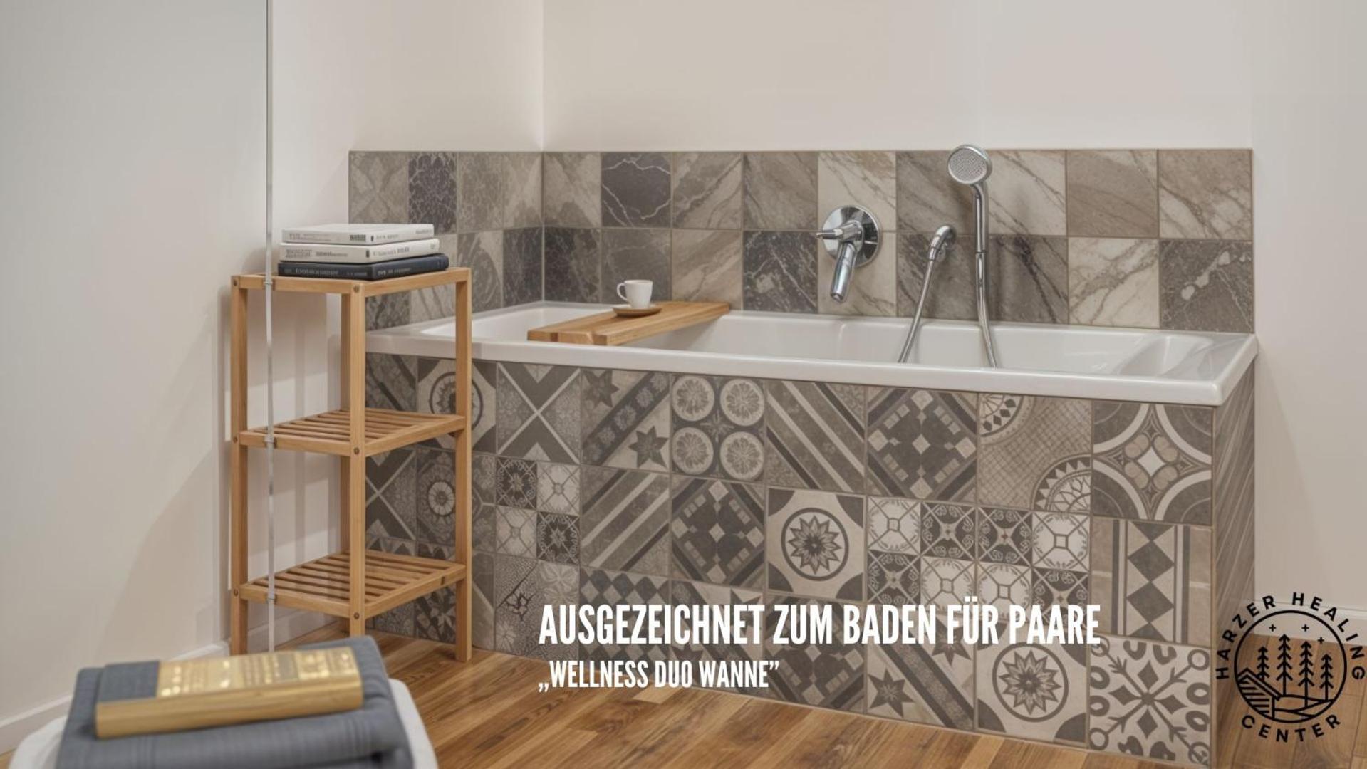 Harzer Healing Center 2024 Gemuetliche Landhauswohnung Mit Fussbodenheizung,Xxl Kochinsel,Xxl Regenduschen,Modern,Hochwertig,Persoenlich,Vollausgestattet Elbingerode  Eksteriør bilde